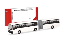 Herpa 014342 - H0 - Setra 221 Gelenkbus - weiß